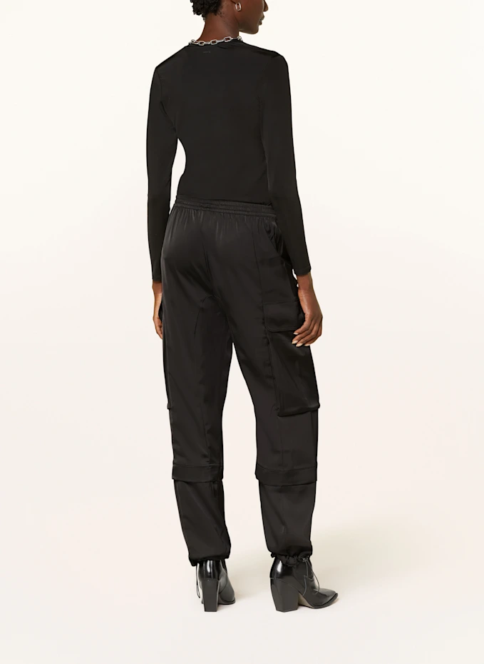 ALLSAINTS Cargohose BARBARA aus Satin Riesige Ersparnisse