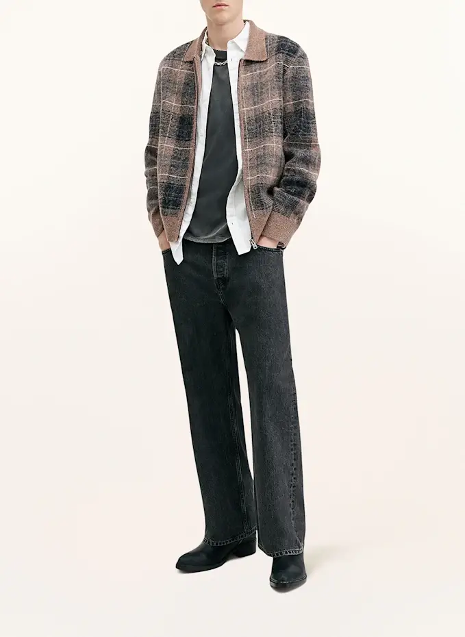 ALLSAINTS Strickjacke ROBBIE 50% Rabatt für begrenzte Zeit
