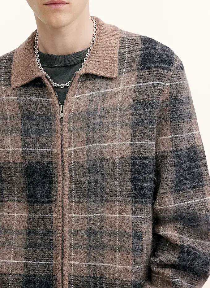 ALLSAINTS Strickjacke ROBBIE 50% Rabatt für begrenzte Zeit