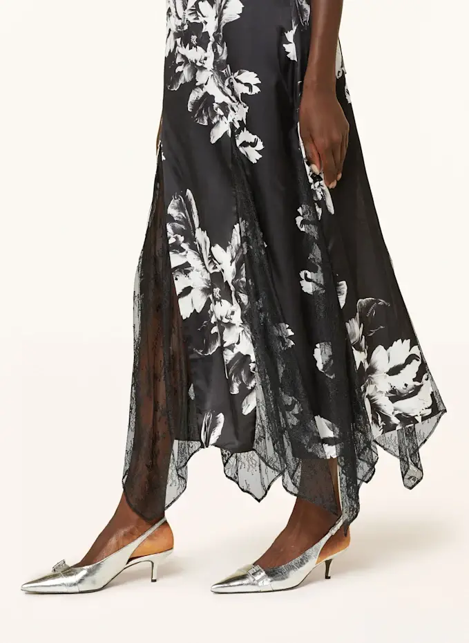 ALLSAINTS Satinkleid JASMINE mit Spitze Online