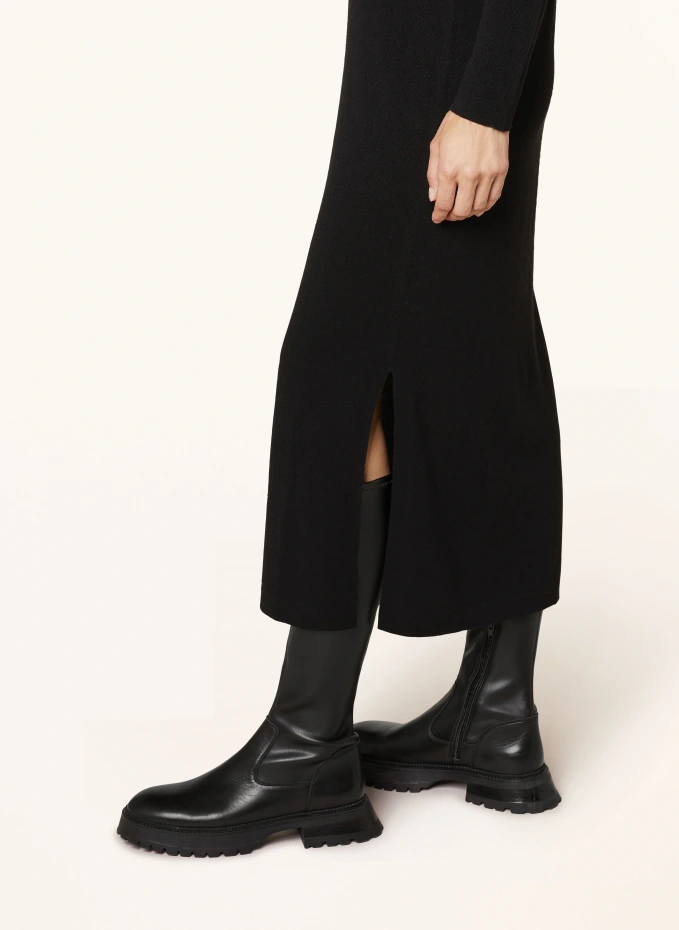 ALLUDE Strickkleid mit Cashmere Saisonschlussverkauf