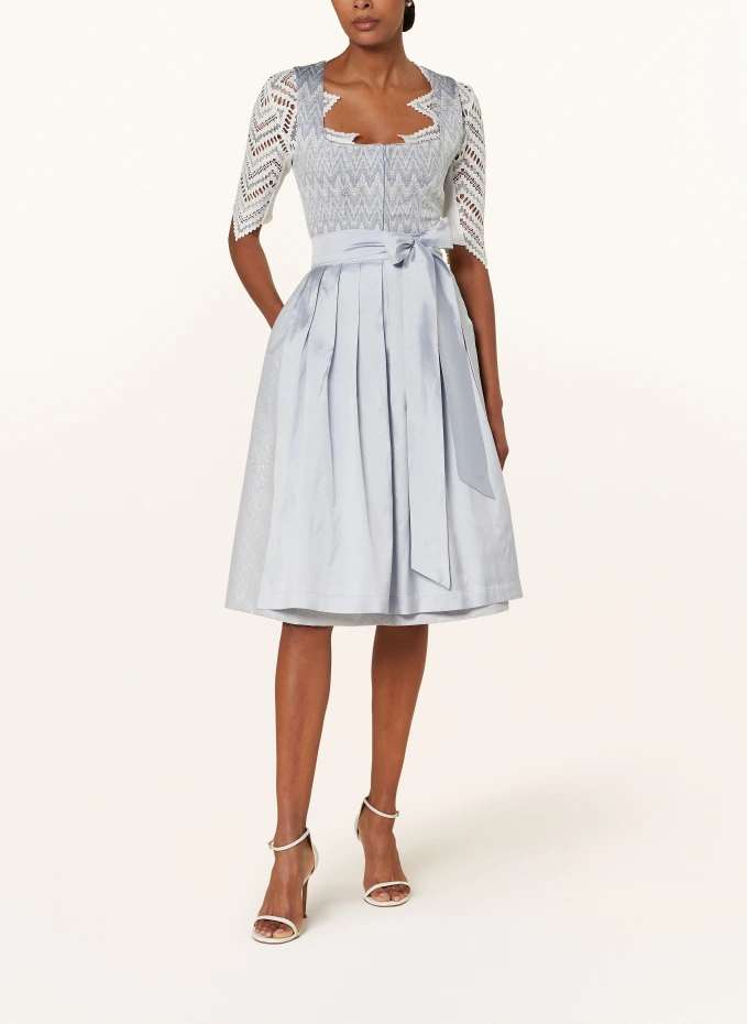 AlpenHERZ Dirndl PIPPA mit Glitzergarn Kostenloser Versand