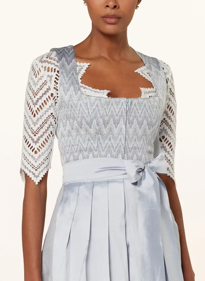 AlpenHERZ Dirndl PIPPA mit Glitzergarn Kostenloser Versand