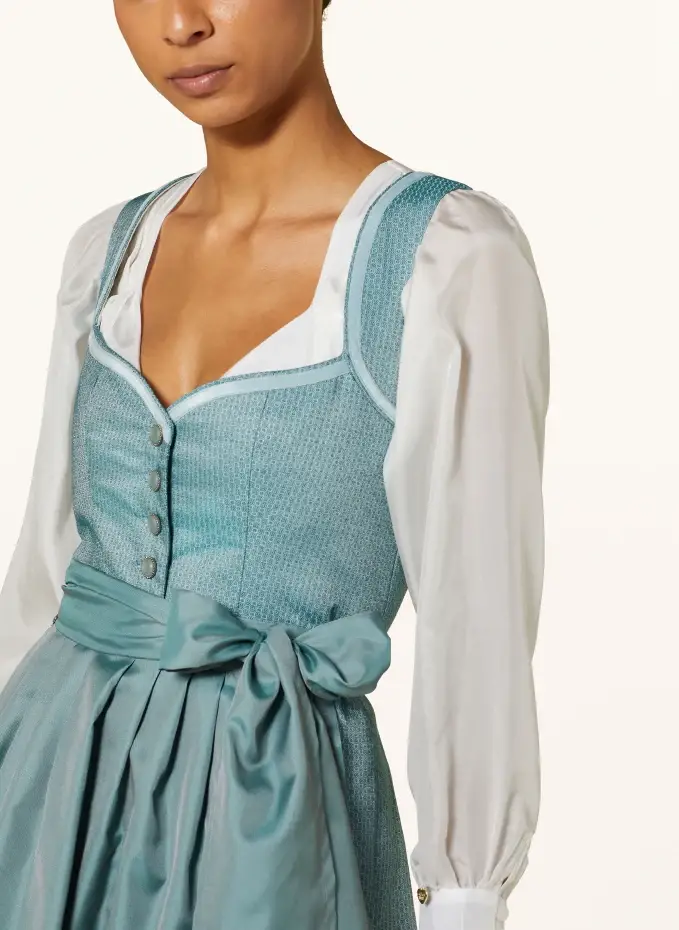 AlpenHERZ Dirndlbluse LIA aus Seide Flash Sale
