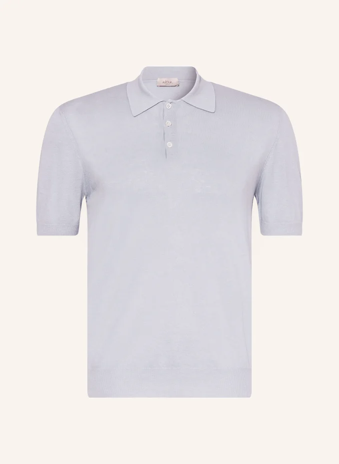 altea Strick-Poloshirt mit Leinen Tiefpreis