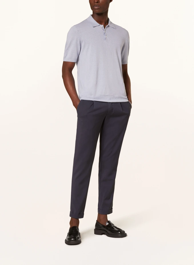 altea Strick-Poloshirt mit Leinen Tiefpreis