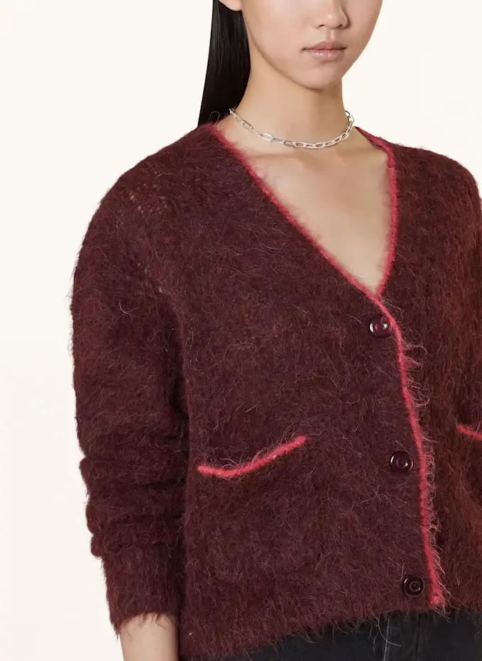 American Vintage Strickjacke BYMI aus Alpaka Clearance-Verkauf