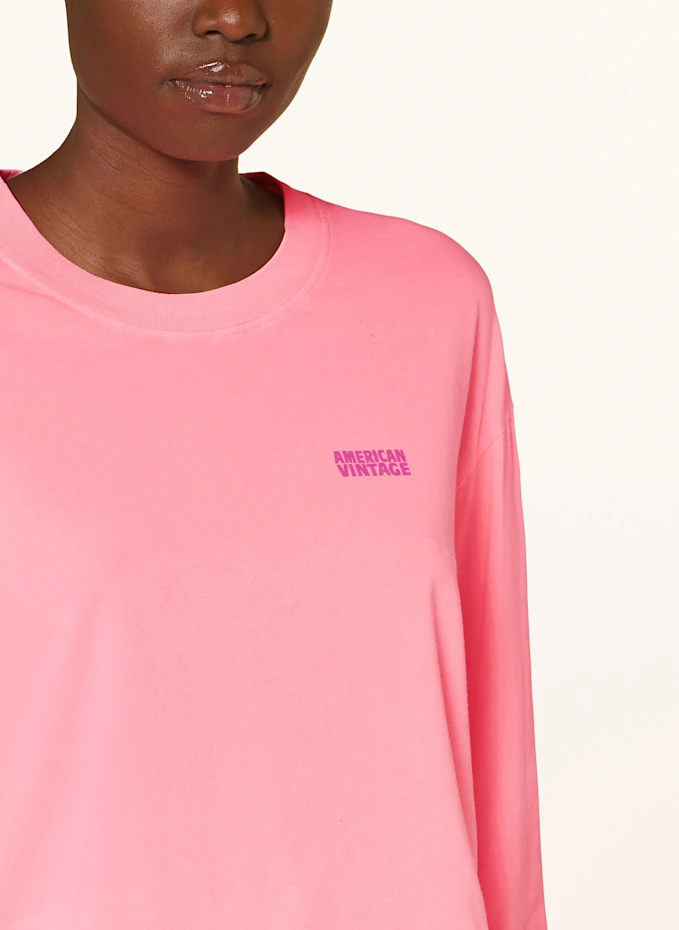 American Vintage Cropped-Longsleeve PYMAZ Lagerräumung