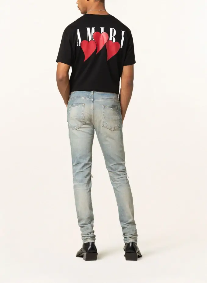AMIRI Destroyed Jeans Skinny Fit Zeitbegrenzte Promotion
