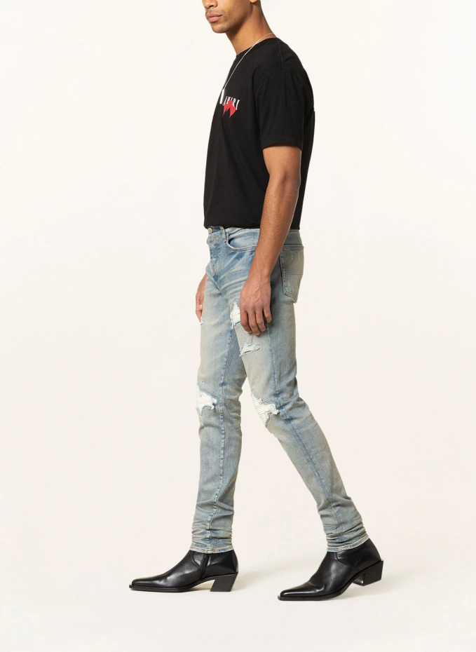 AMIRI Destroyed Jeans Skinny Fit Zeitbegrenzte Promotion