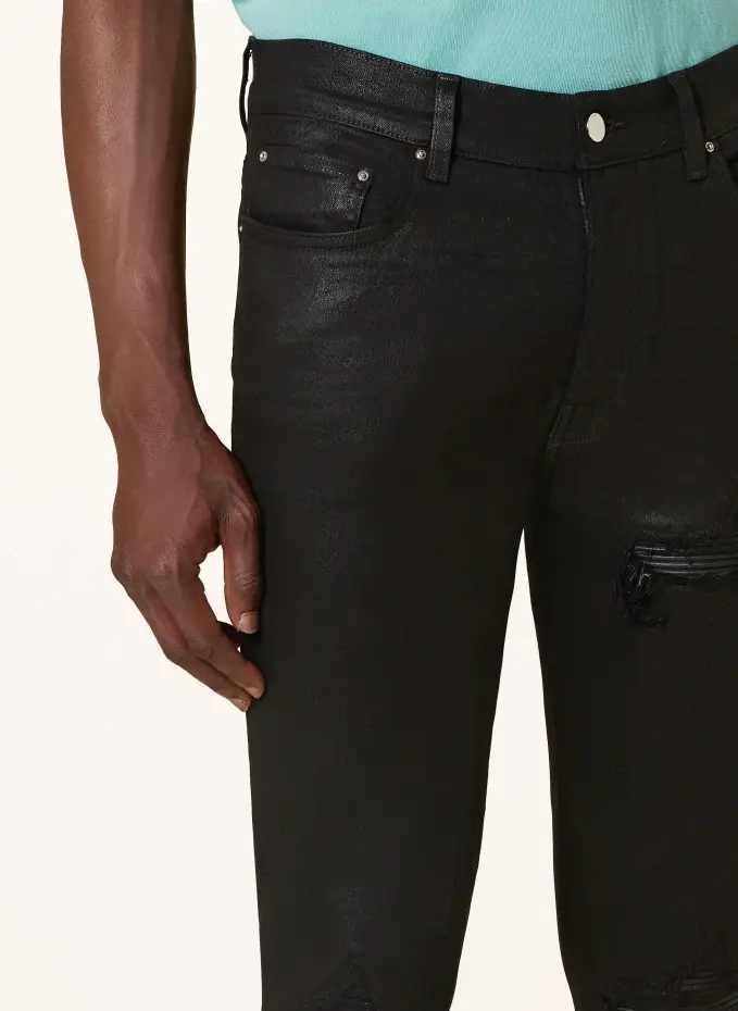 AMIRI Coated Jeans Skinny Fit Nur für heute
