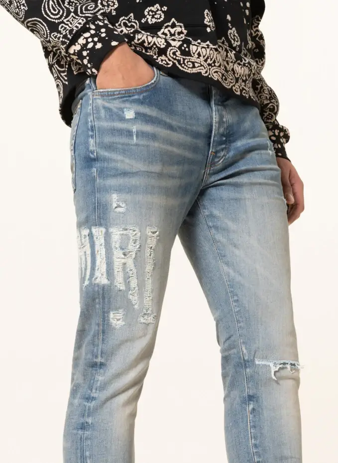AMIRI Destroyed Jeans Extra Slim Fit Preisnachlass