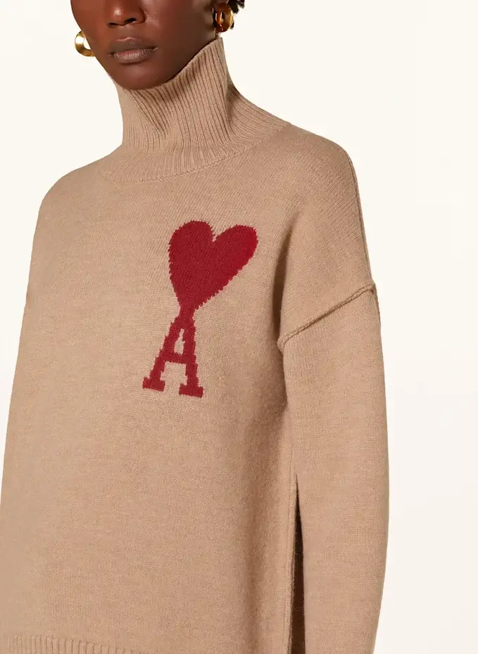 AMI PARIS Rollkragenpullover im Angebot