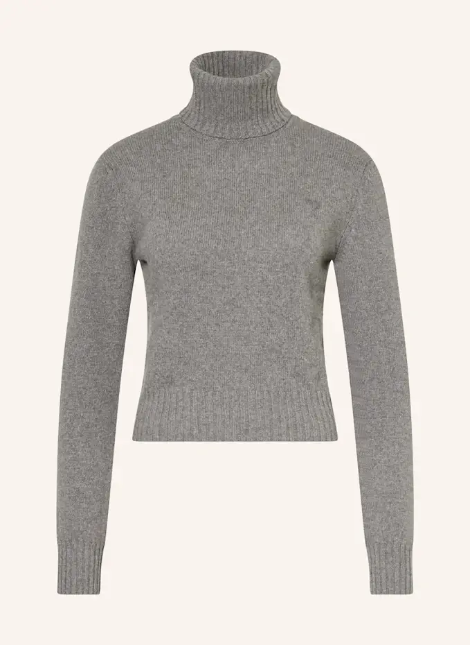 AMI PARIS Rollkragenpullover aus Cashmere Limitierter Zeitrabatt