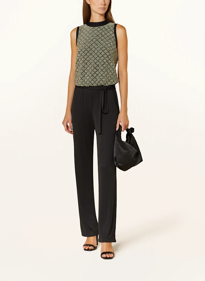 Ana Alcazar Jumpsuit mit Glitzergarn Discount Store für neue Produkte