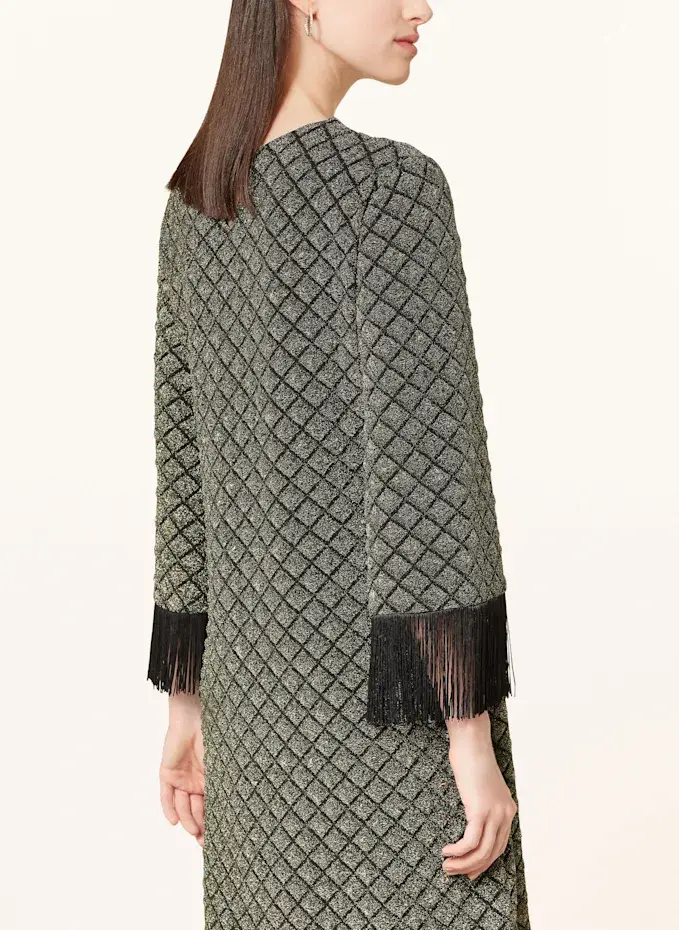 Ana Alcazar Kleid mit Glitzergarn 50% Rabatt mit kostenlosem Versand
