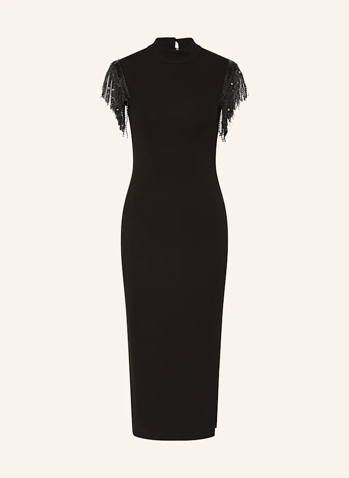 Ana Alcazar Jerseykleid mit Pailletten Im Verkauf