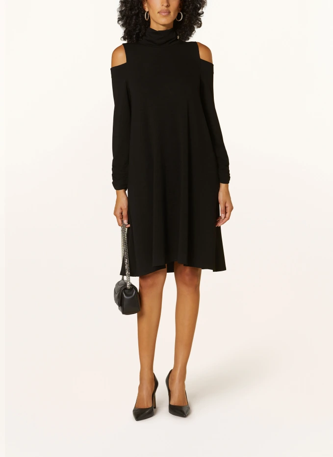 Ana Alcazar Cold-Shoulder-Kleid aus Jersey zollfrei