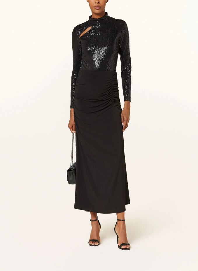 Ana Alcazar Blusenshirt mit Pailletten und Cut-out Rabatte dieses Monats